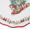 Подставка для торта 20 см New year (фарфор) арт. 14196