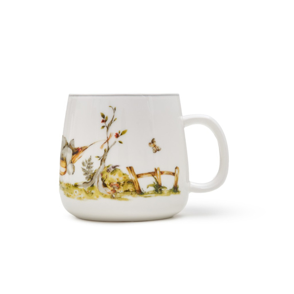 Кружка фарфоровая 450 мл Forest tales арт. 8383