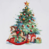 Блюдо фарфоровое 25 см New year арт. 14191
